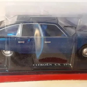 Disque de frein perforé Citroën CX bleue de 1975 (échelle 1/24ème)