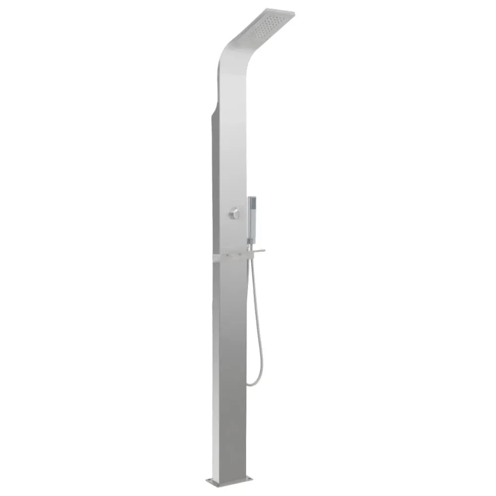 Disque de frein perforé Douche d'extérieur acier inoxydable Incurvé 02_0042023