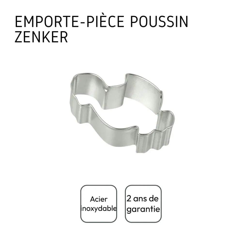 Emporte-pièce de Pâques en forme de poussin Zenker Pâques pour amélioration performances