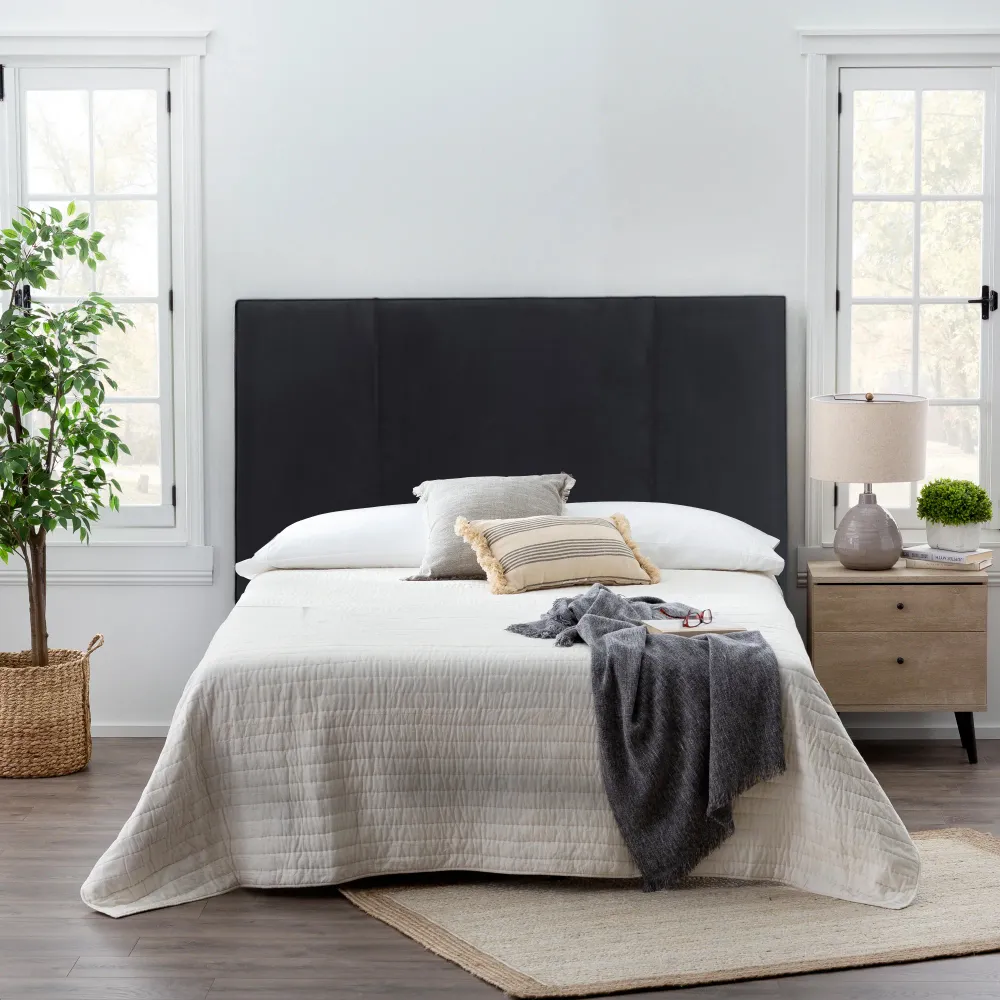 Exotic Designs Vanessa Queen Headboard Noir jais - 520