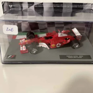 Ferrari F2004 rouge numéro 2 de 2004 - Formule 1 pour amélioration performances