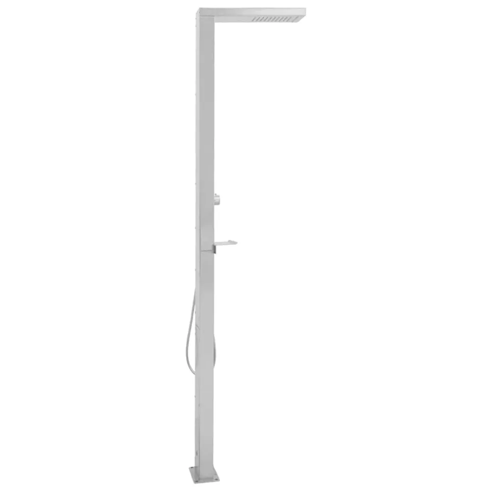 Filtre à air sport Douche d'extérieur acier inoxydable Carré 02_0042021
