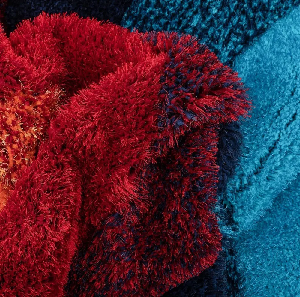 Filtre à air sport Handcrafted Prismatique Colored Shaggy Carpet