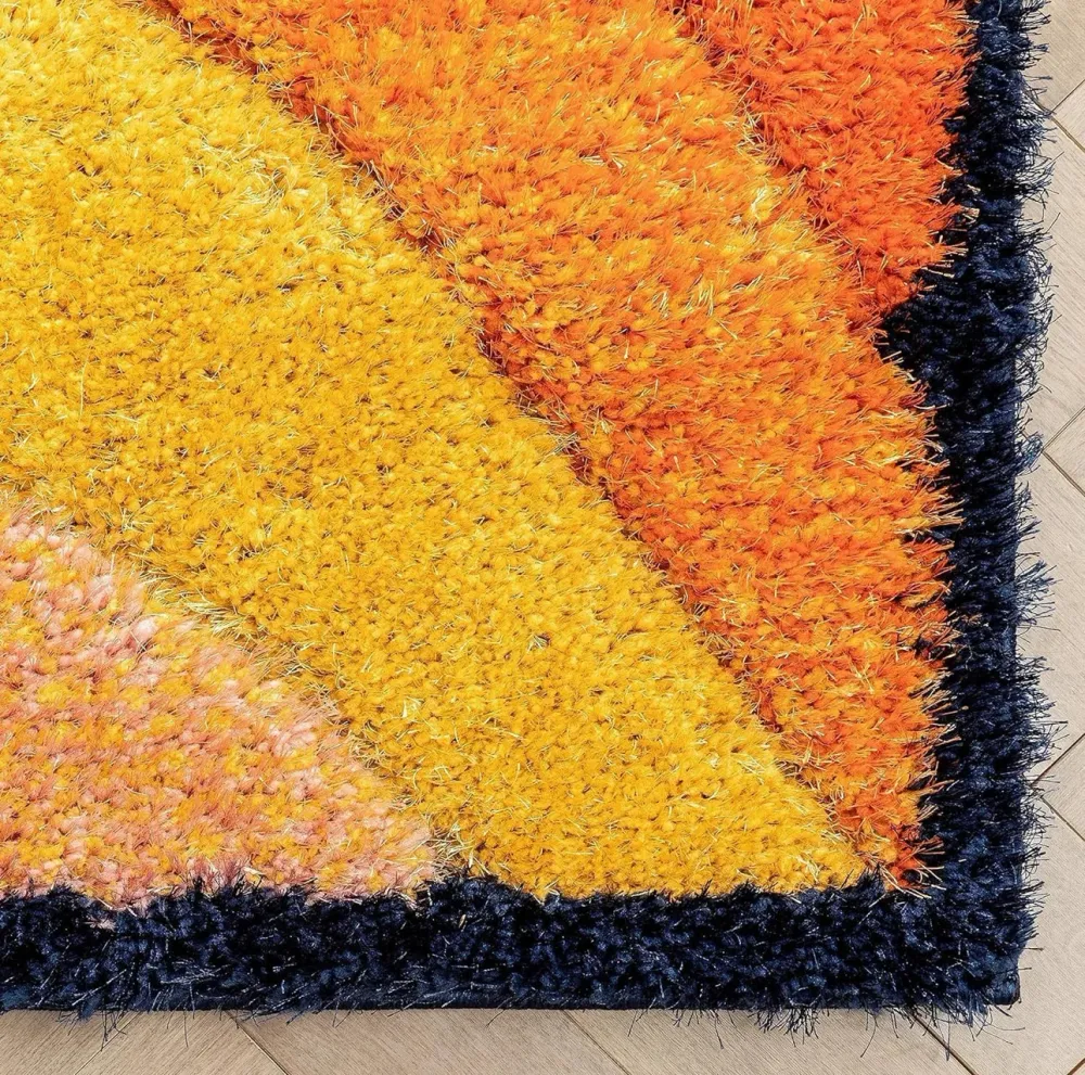 Filtre à air sport Handcrafted Prismatique Colored Shaggy Carpet