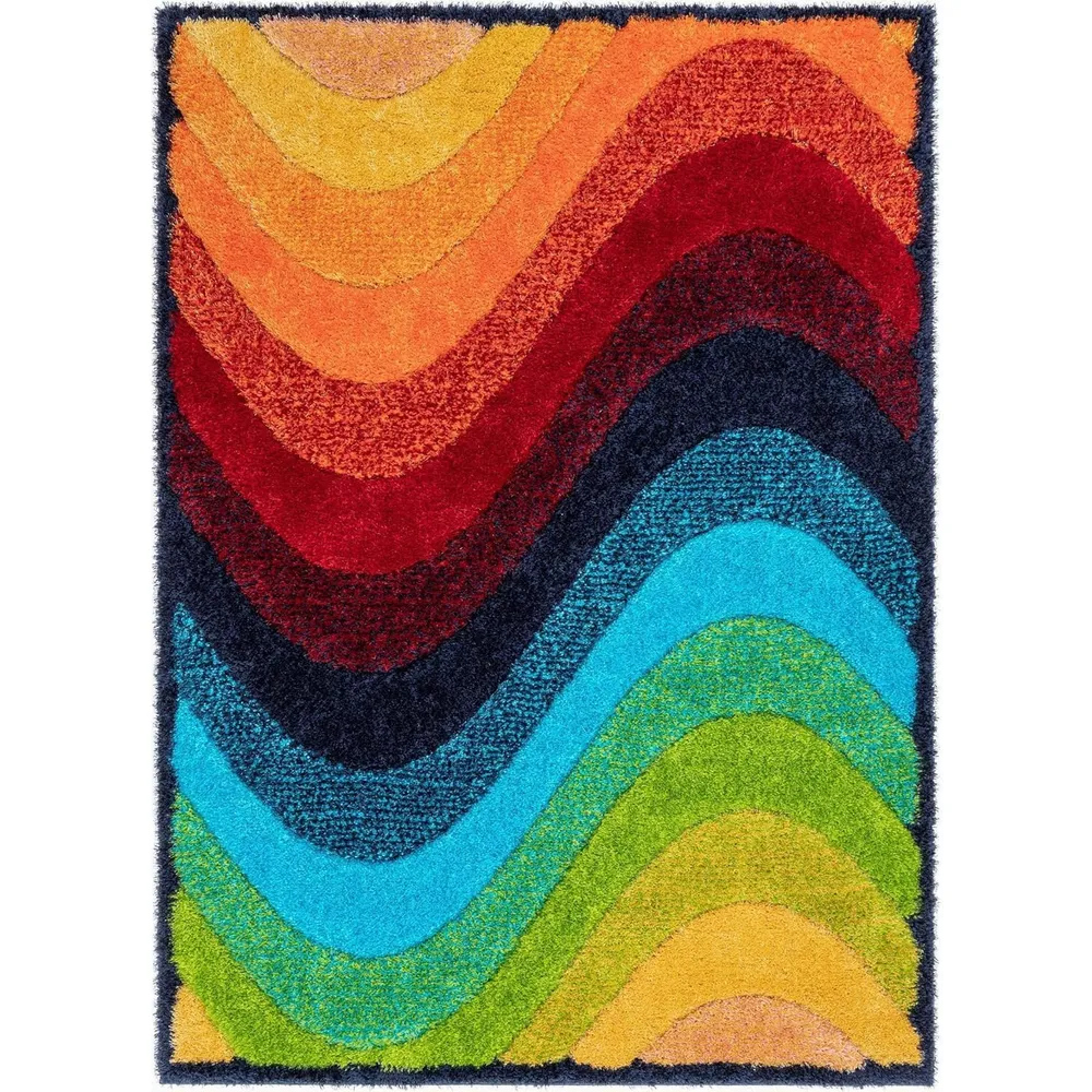 Filtre à air sport Handcrafted Prismatique Colored Shaggy Carpet