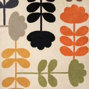 Floral Handwoven Hand Tufted Rug - Montage Direct