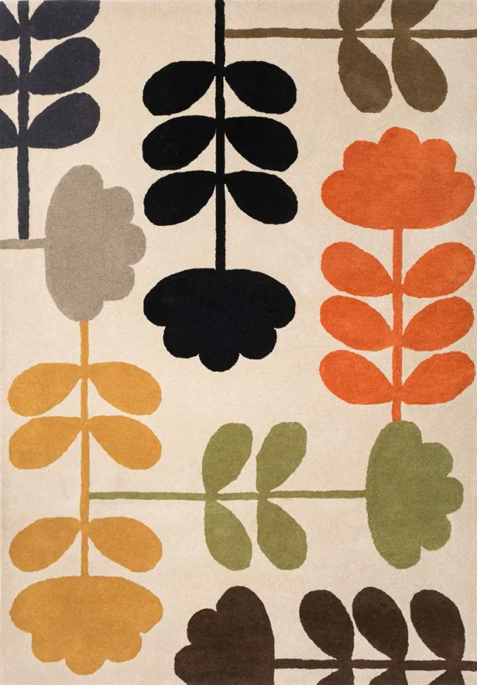 Floral Handwoven Hand Tufted Rug - Montage Direct