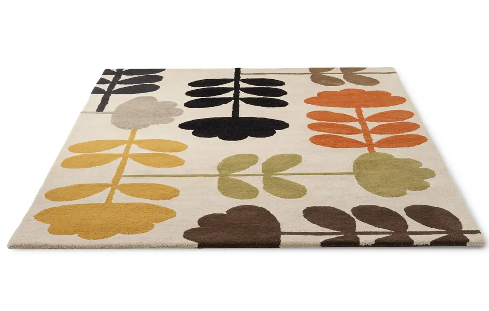 Floral Handwoven Hand Tufted Rug - Montage Direct