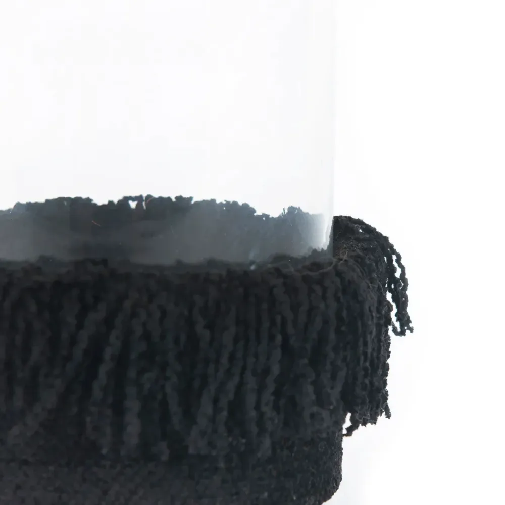 Oh My Gee Candle Holder - Noir jais Velvet - L