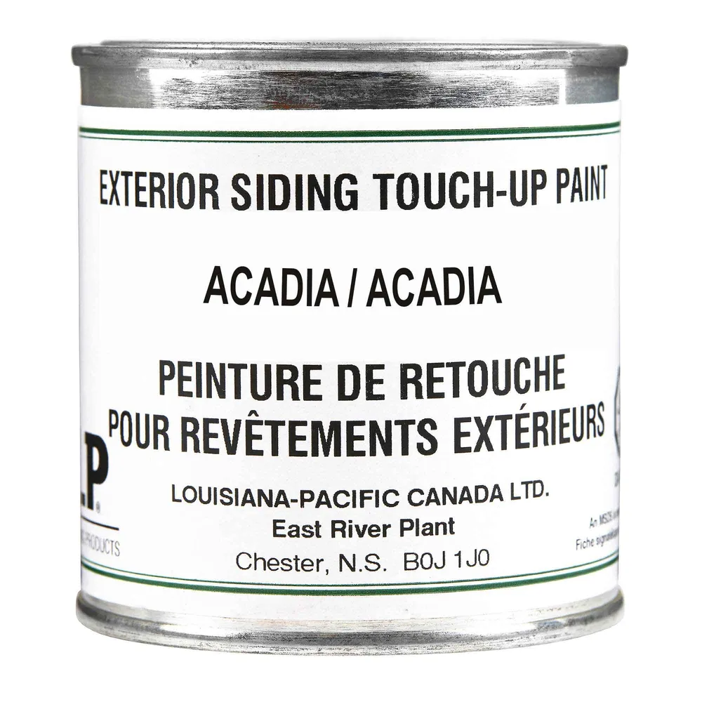 Haute Performance Peinture de retouche pour revêtements extérieurs 284 ml, Acadia