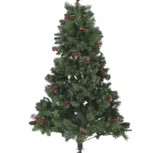 Kerstboom met verlichting 180 cm JACINTO