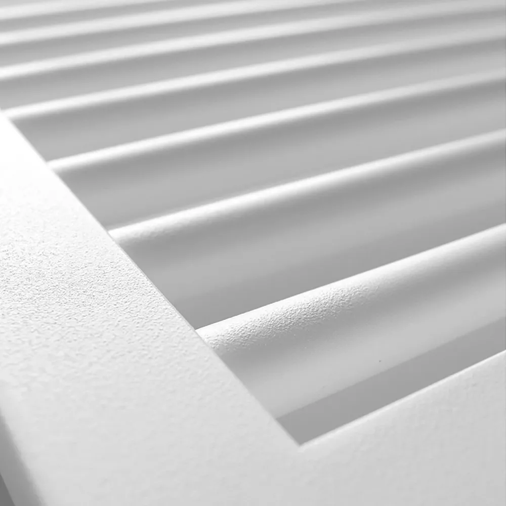 Kit embrayage Radiateur hydraulique modèle Asti 1813x600 droit - Blanc