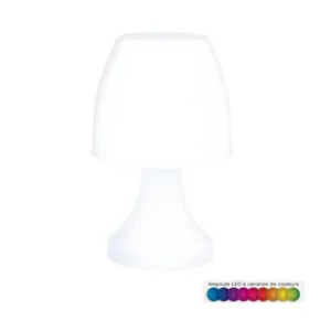 Lampe d'extérieur LED à variation de couleurs D 12,5 x H 19,5 cm pour quads utilitaires