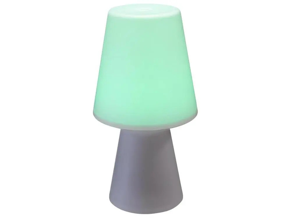 Lampe d'extérieur LED à variation de couleurs D 12,5 x H 23 cm - Montage Direct