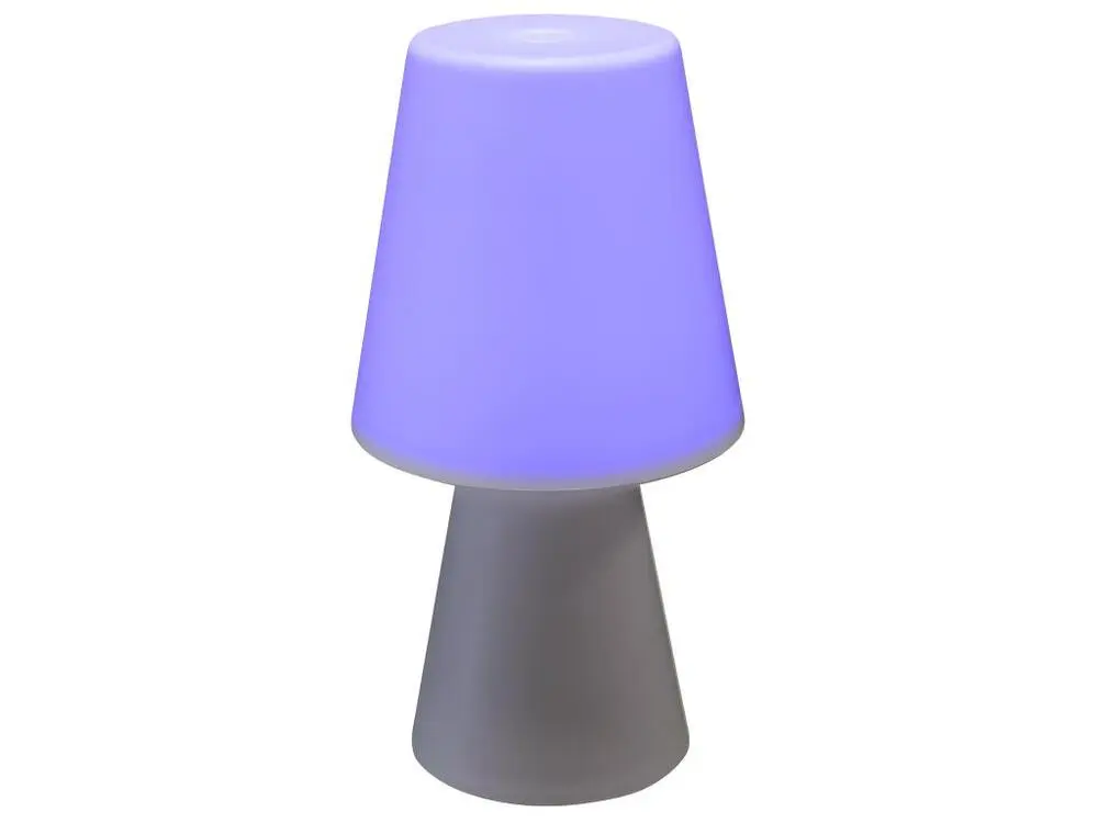 Lampe d'extérieur LED à variation de couleurs D 12,5 x H 23 cm - Montage Direct