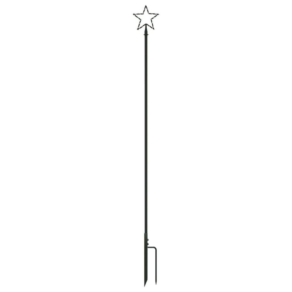 Lumières d'arbre de Noël Intérieur/Extérieur 400 LED 2,5 m - Montage Direct