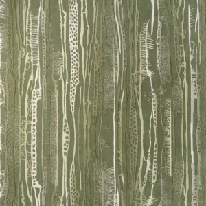Masai Vert olive Hand Tufted High Low Textured New Zealand Wool Rug
