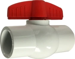1" Nominal White Vinyle Socket Valve 940296