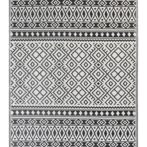 Outdoor vloerkleed zwart 180 x 240 cm NARLI