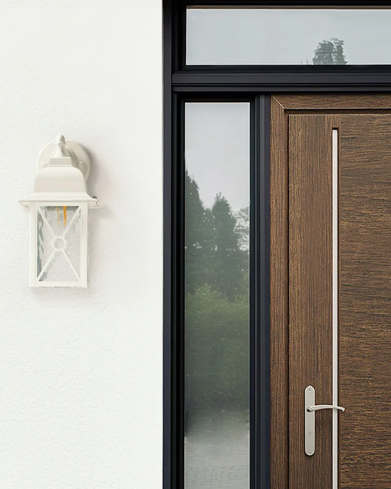 Outdoor Wall Light Blanc pur FINDON