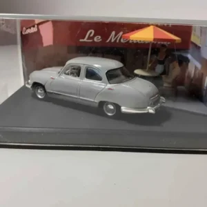 Panhard Dyna Z grise - La Nationale 7 - La route bleue avec notice de montage