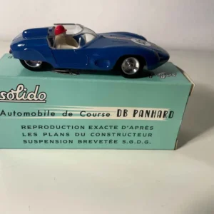 Panhard DB Panhard bleue numéro 46 - SOLIDO (fabrication farnçaise) pour quads utilitaires