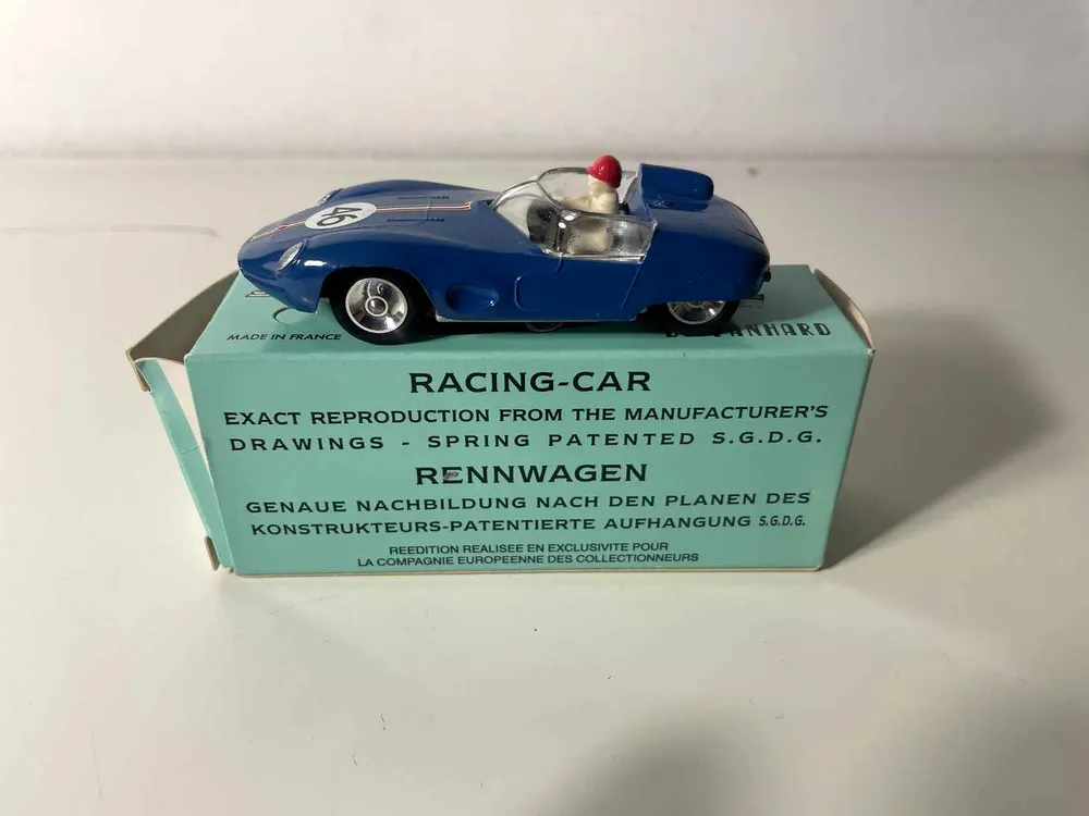 Panhard DB Panhard bleue numéro 46 - SOLIDO (fabrication farnçaise) pour quads utilitaires