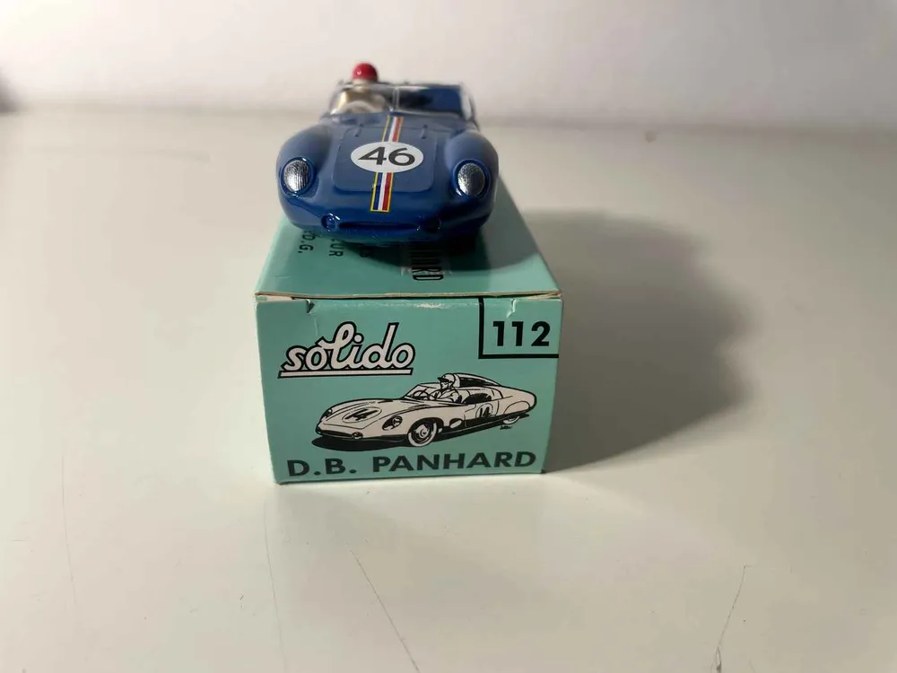 Panhard DB Panhard bleue numéro 46 - SOLIDO (fabrication farnçaise) pour quads utilitaires