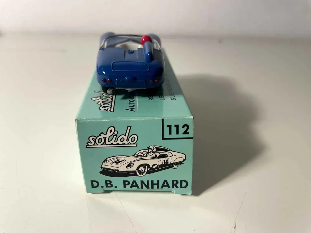 Panhard DB Panhard bleue numéro 46 - SOLIDO (fabrication farnçaise) pour quads utilitaires