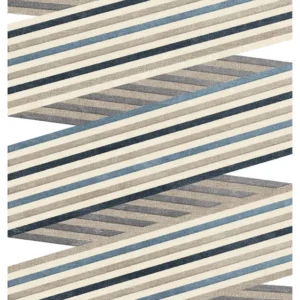 Parallax Inedit Zealand Wool Cut & Loop Irregular Shaped Rug
