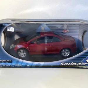 Peugeot 307 CC bordeaux (Solido référence 8148) - Echelle 1/18ème