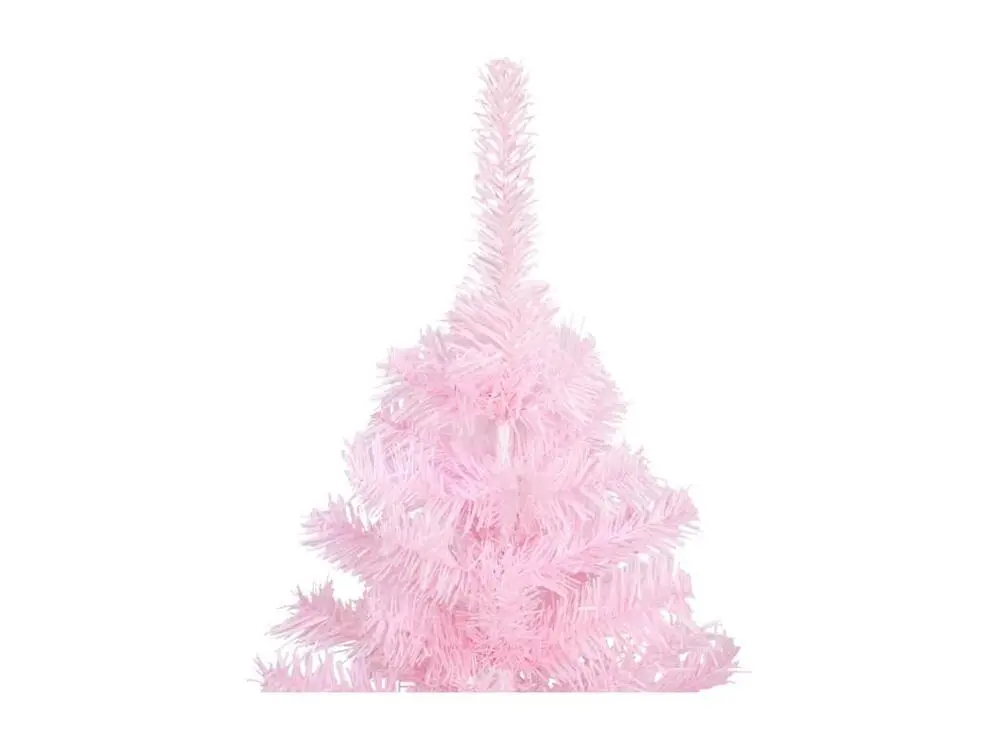 Plaquette de frein moto Arbre de Noël artificiel avec LED et boules Rose 180 cm VINYLE