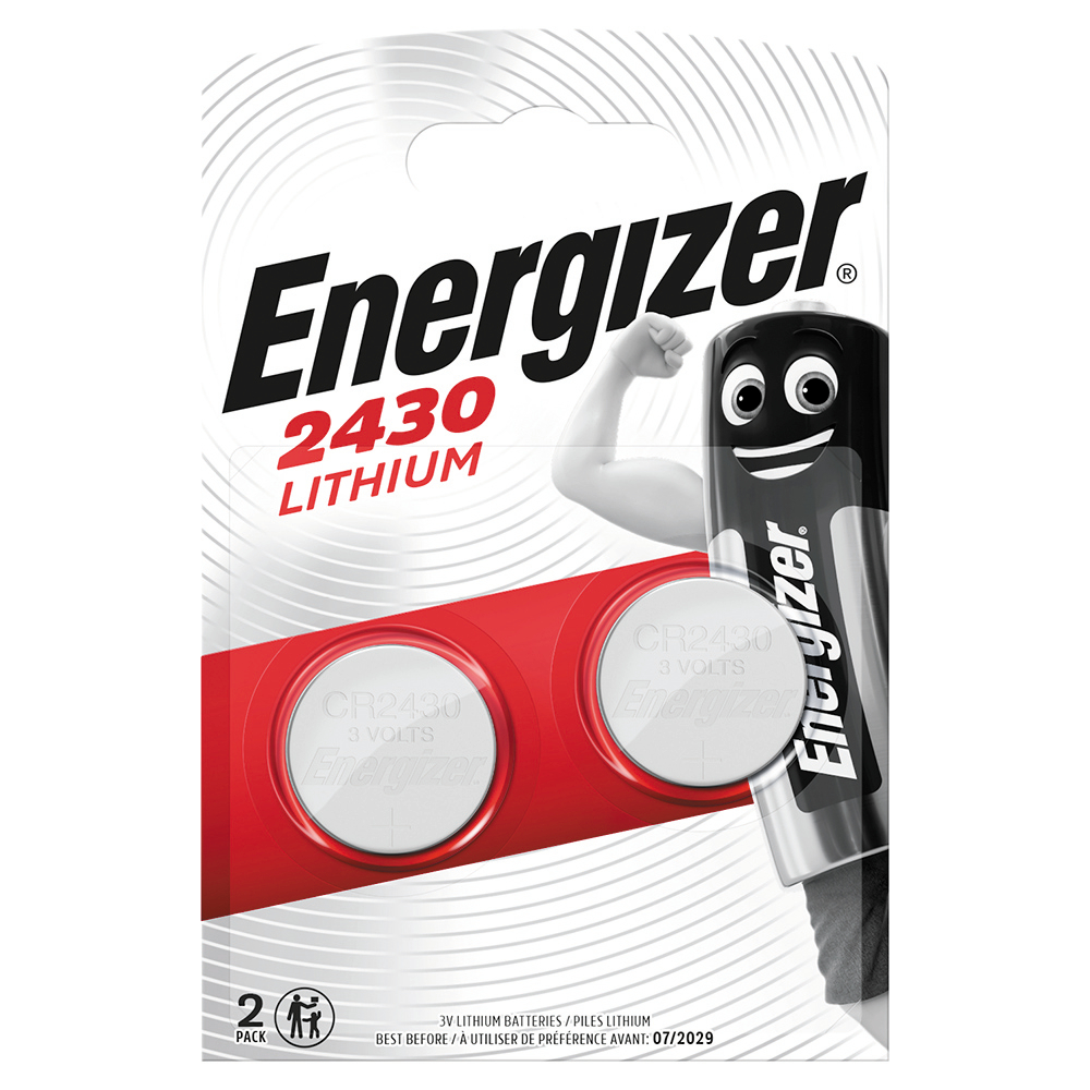 Plaquette de frein moto Piles Lithium Energizer CR2430 x2 Energizer