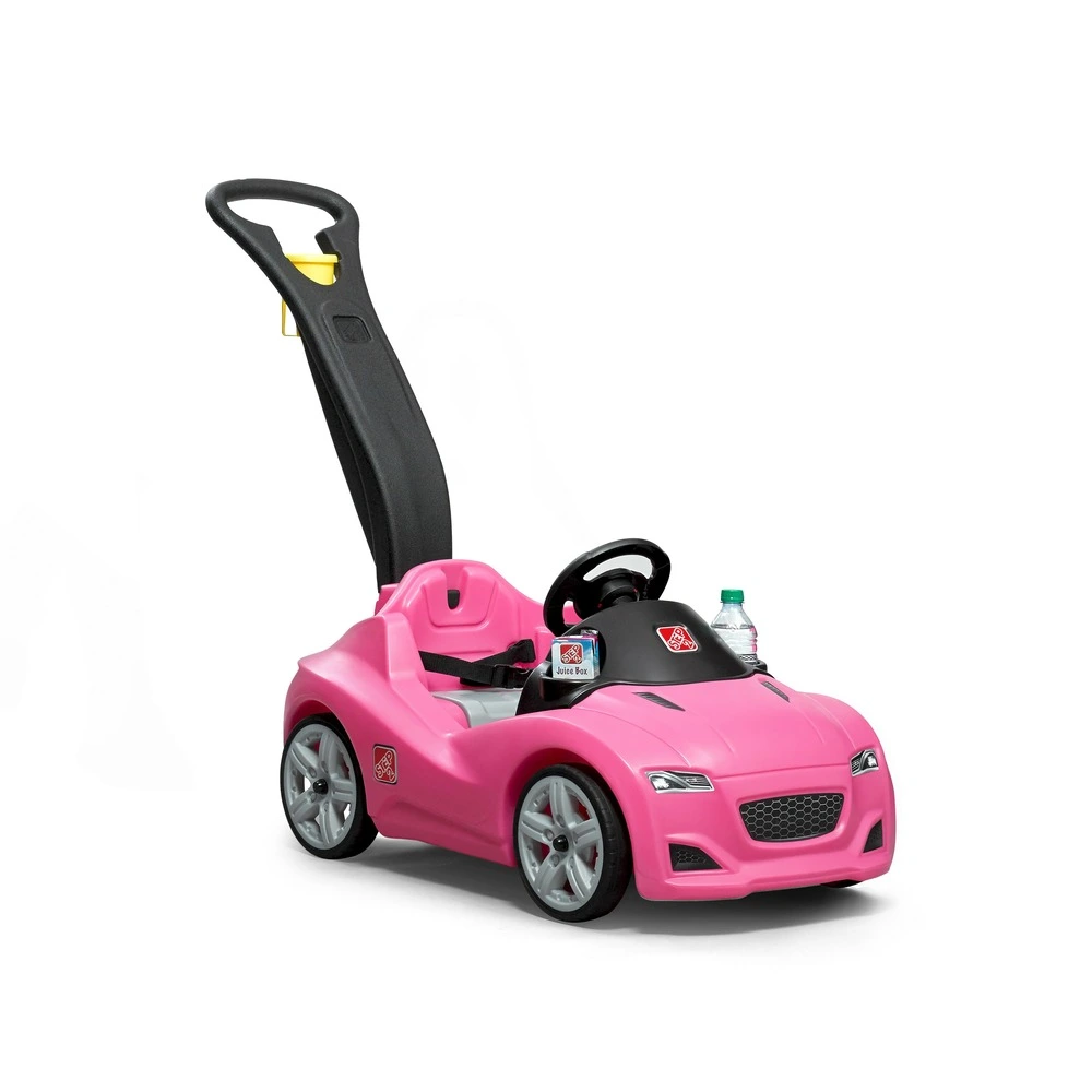 Plaquette de frein moto Step2 push whisper ride voiture enfant porteur auto en rose