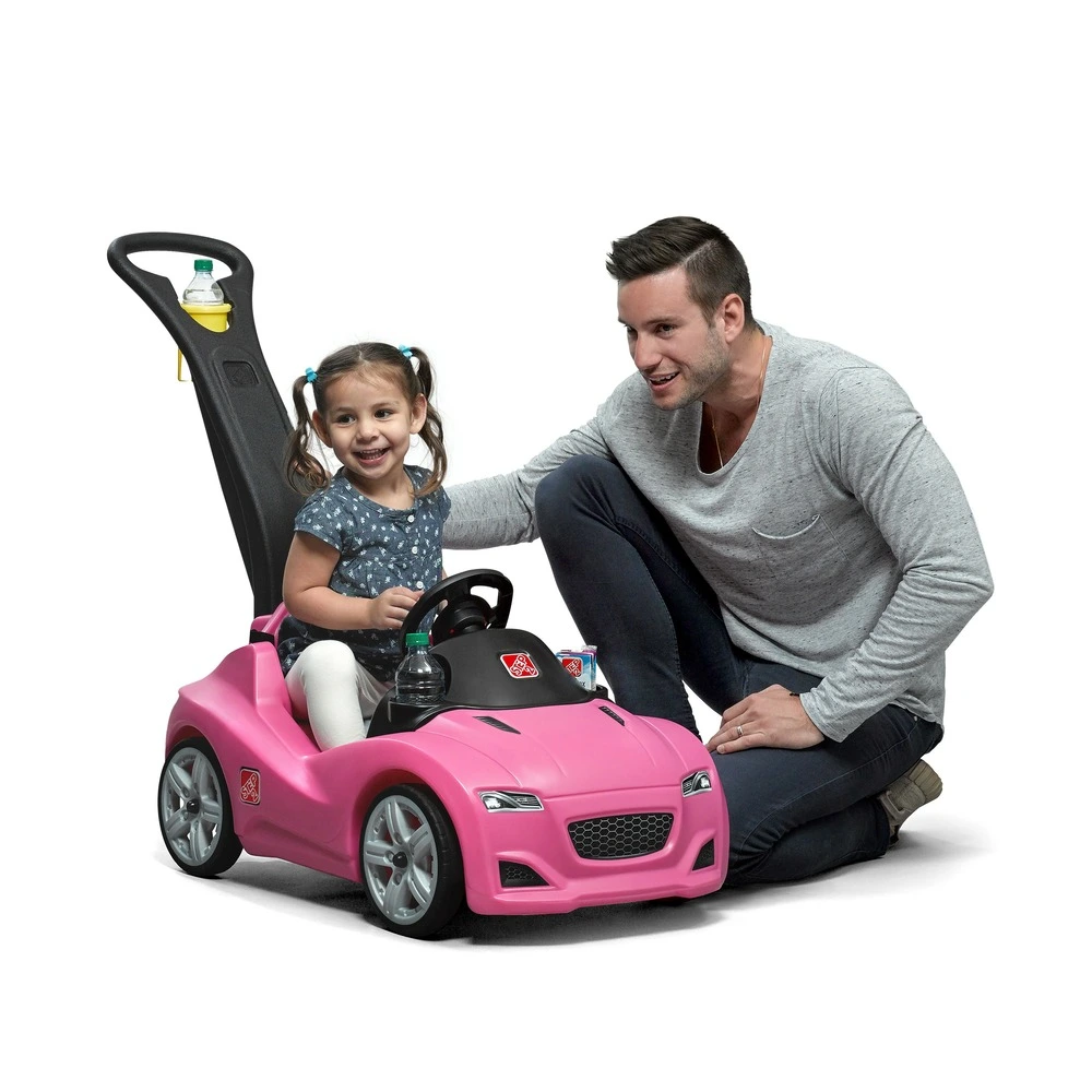 Plaquette de frein moto Step2 push whisper ride voiture enfant porteur auto en rose
