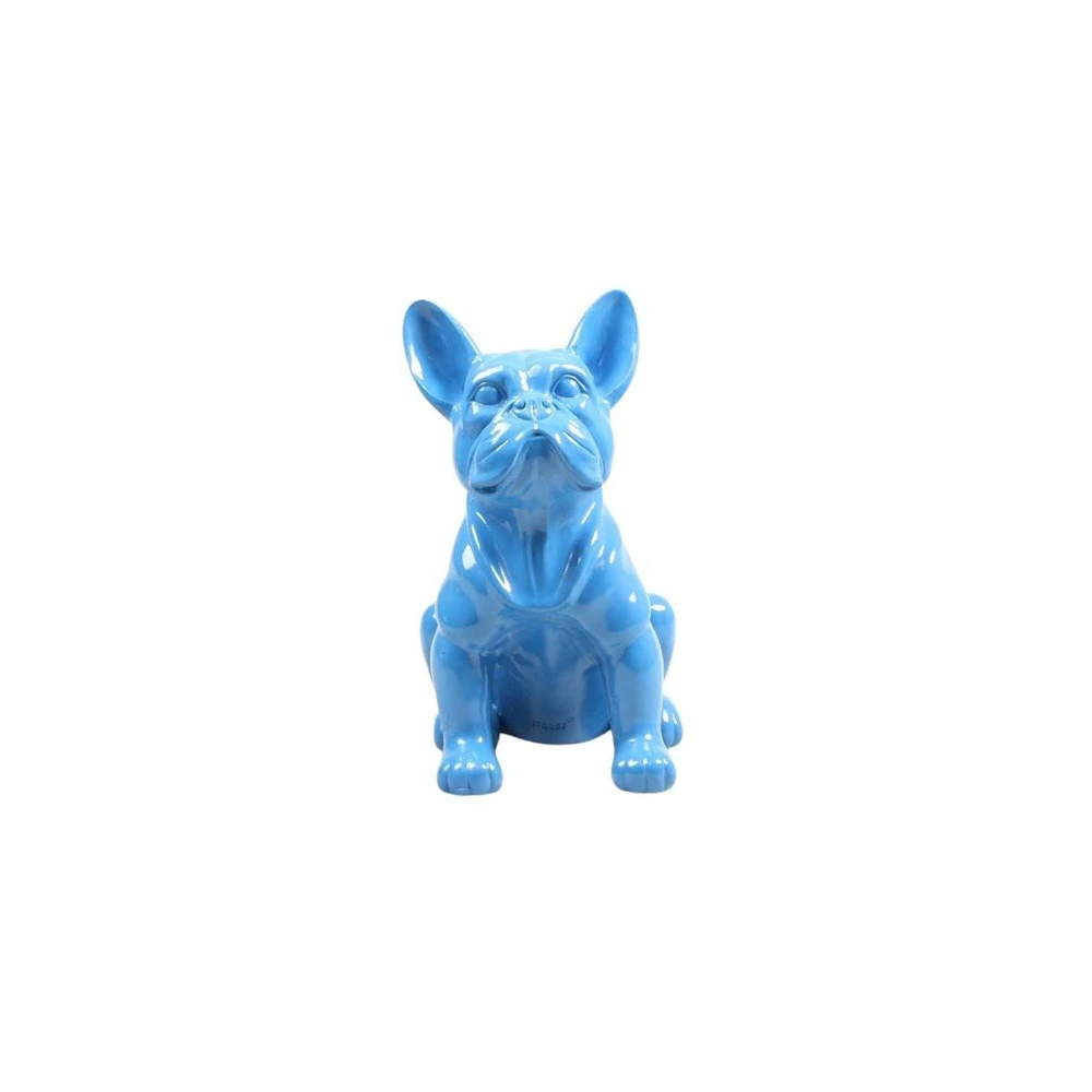 Pneu tout-terrain quad Chien bouledogue français coloré 37 x 25 x 22 cm