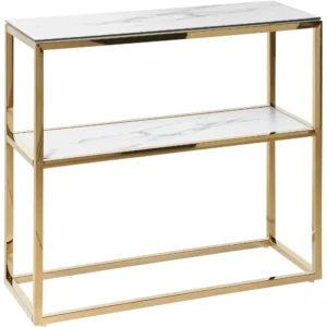 Pneu tout-terrain quad Sidetable marmerlook wit/goud AZUSA