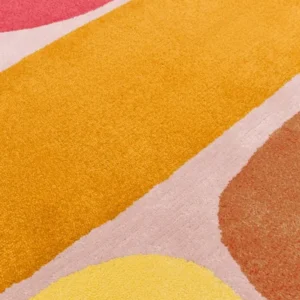 Pollination Hand Tufted New Zealand Laine Rug