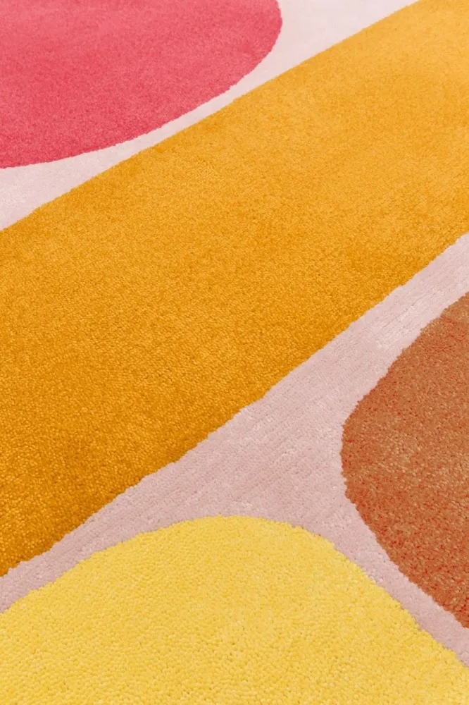 Pollination Hand Tufted New Zealand Laine Rug
