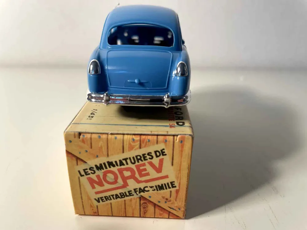 Racing Ford Vedette 54 bleue - NOREV (voiture en plastique)