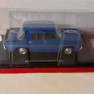 Racing Renault 8 Gordini bleue de 1966 (échelle 1/24ème)