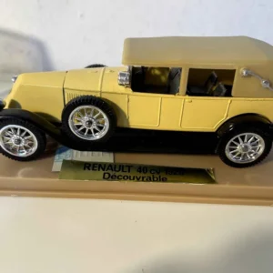 Renault 40 CV Découvrable marron claire de 1926 (Solido) avec joints neufs