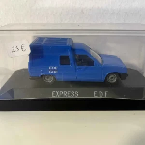 Renault Express bleu EDF - GDF (Solido) en acier inoxydable