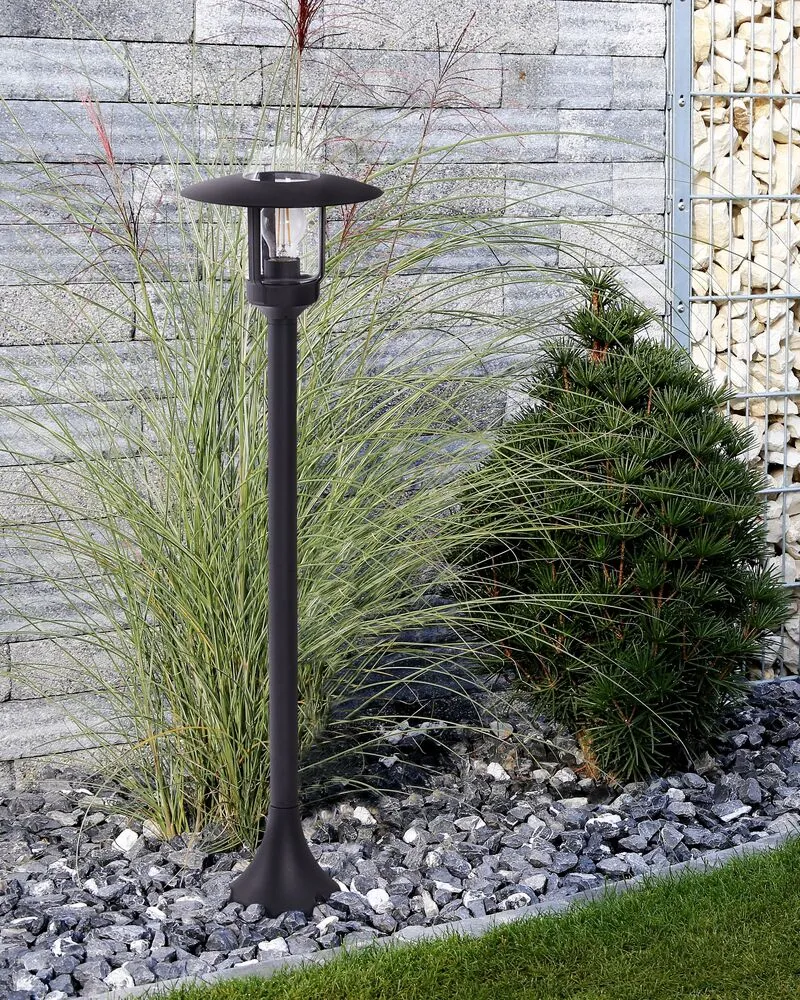 Staande tuinlamp zwart TIZU avec joints neufs