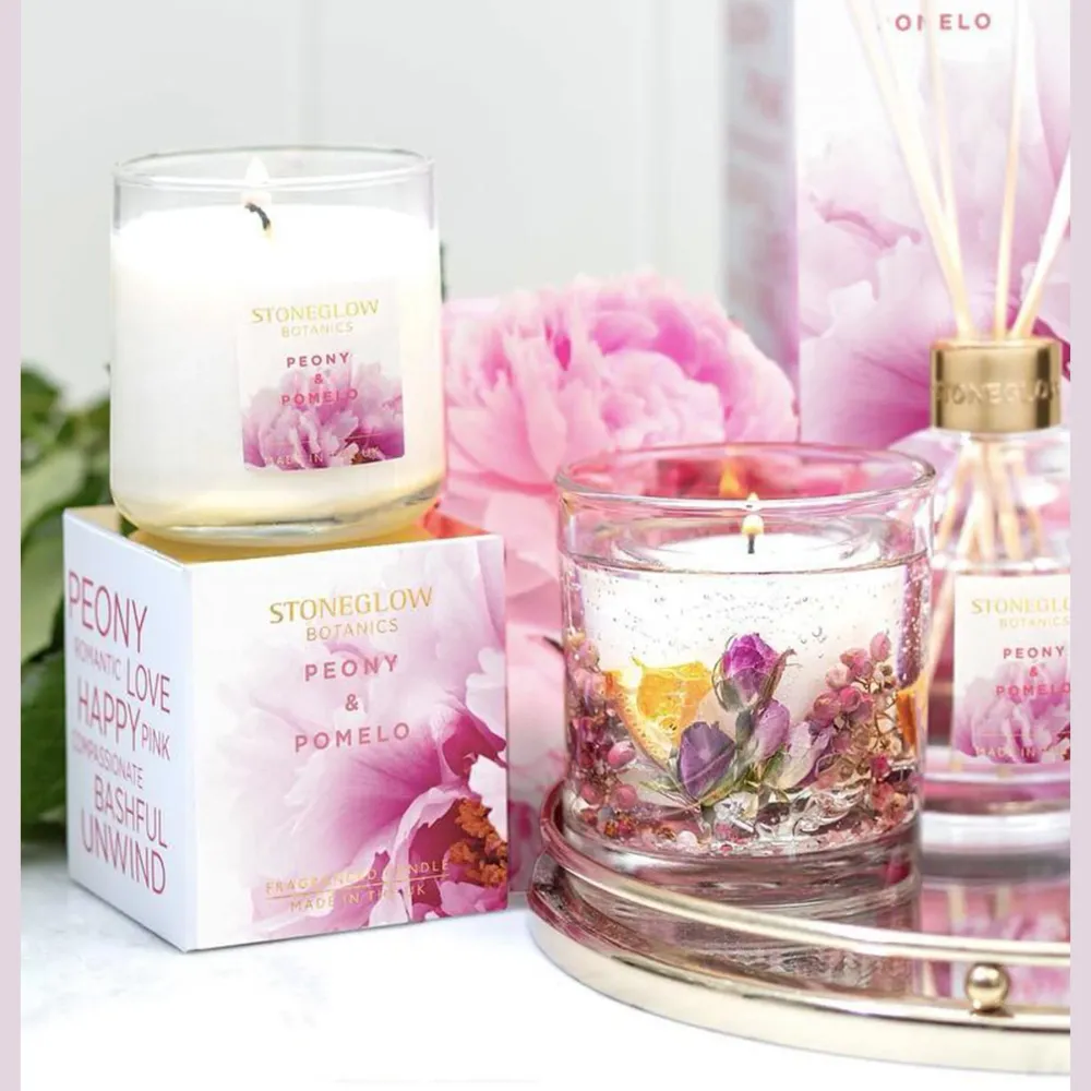 Stoneglow Rose And Peony Tumbler - Montage Direct