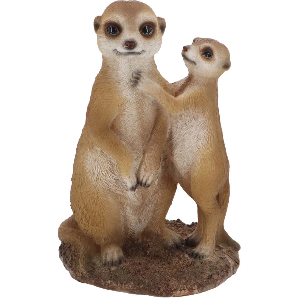 Suricates en résine 23 cm - 520