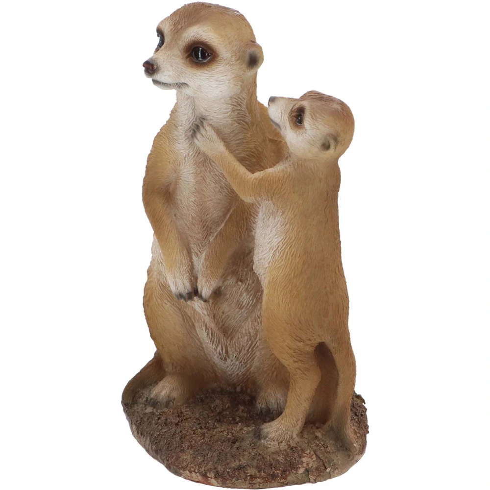 Suricates en résine 23 cm - 520