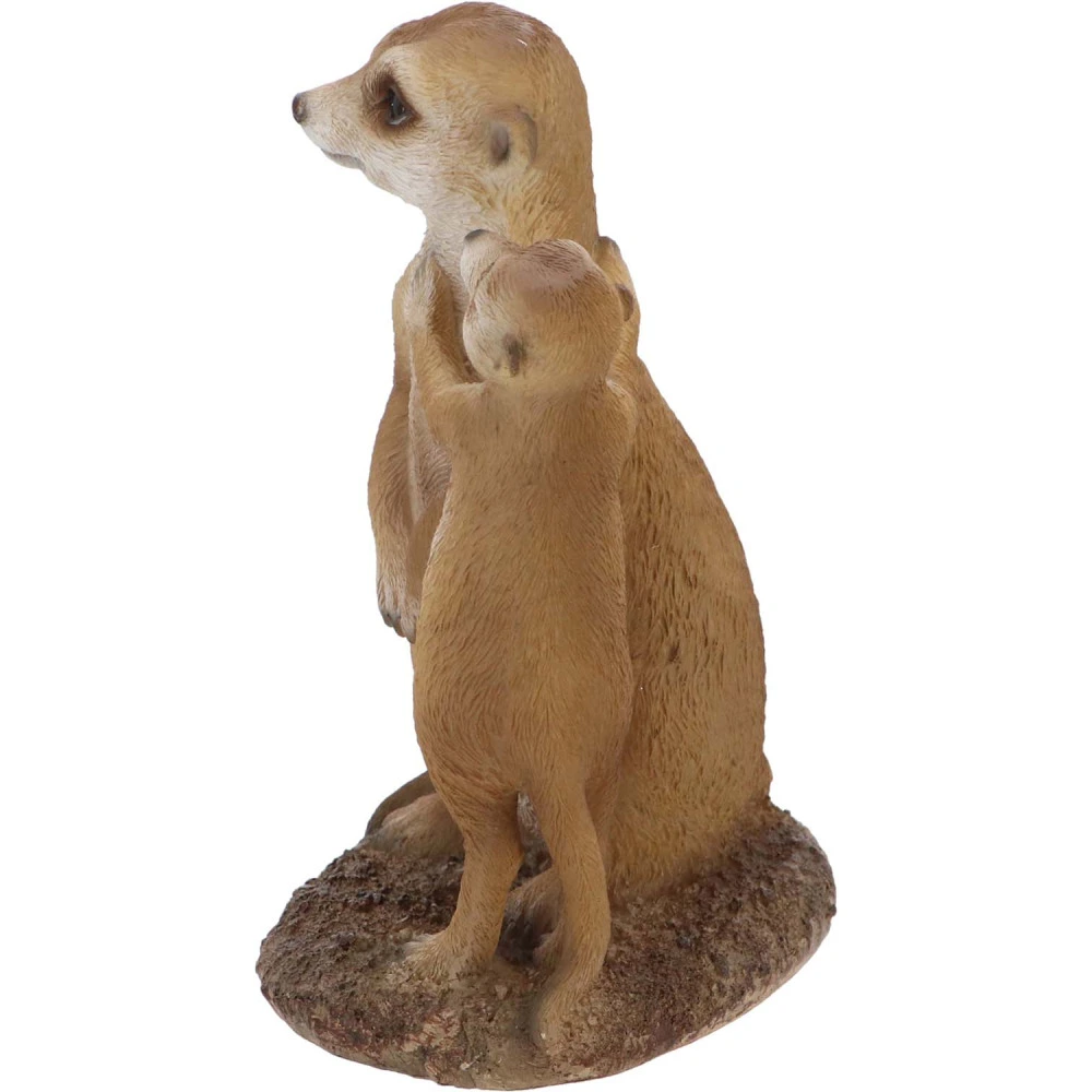 Suricates en résine 23 cm - 520