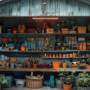 Toile de fond Fête des Pères Établi en Bois Outils GQ2-230 avec Garantie Constructeur