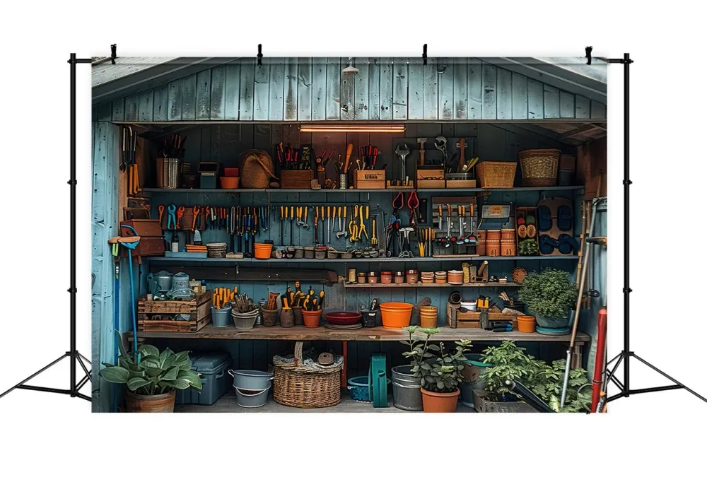 Toile de fond Fête des Pères Établi en Bois Outils GQ2-230 avec Garantie Constructeur